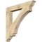 Ekena Millwork Imperial Traditional Rough Sawn Bracket, Douglas Fir, 6"W x 44"D x 44"H BKT06X44X44IMP01RDF - alternate 1
